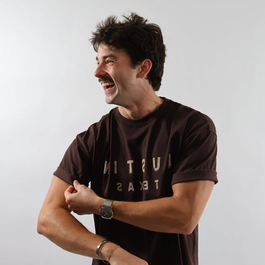 Ume Purple Austin Texas Reverse Cropped T-Shirt