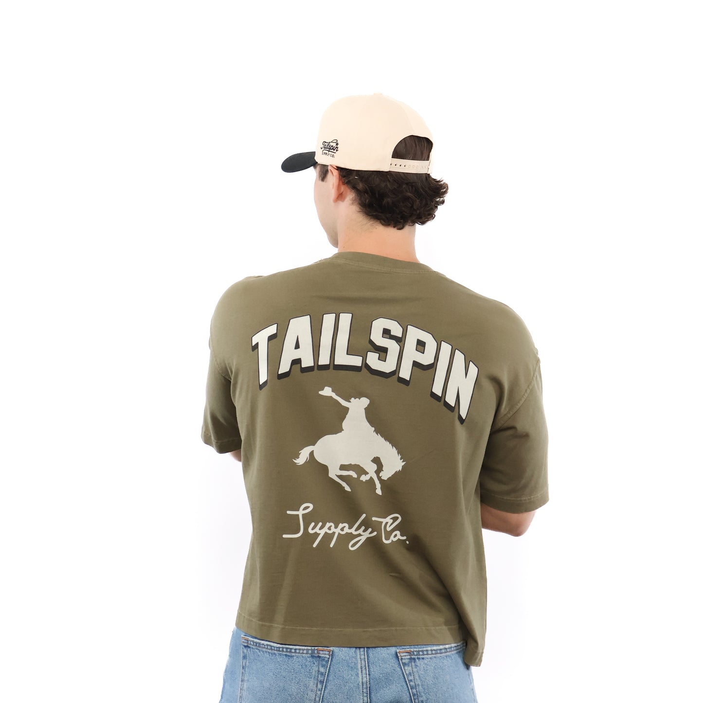 Tailspin Supply Co. Cropped T-Shirt