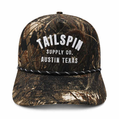 Tailspin Supply Co. Heritage Camo Rope Hat
