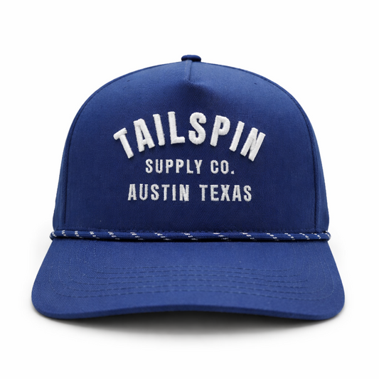 Navy Tailspin Supply Co. Logo Hat