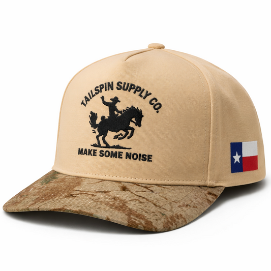 Tailspin Supply Co. Make Some Noise Camo Hat 2.0