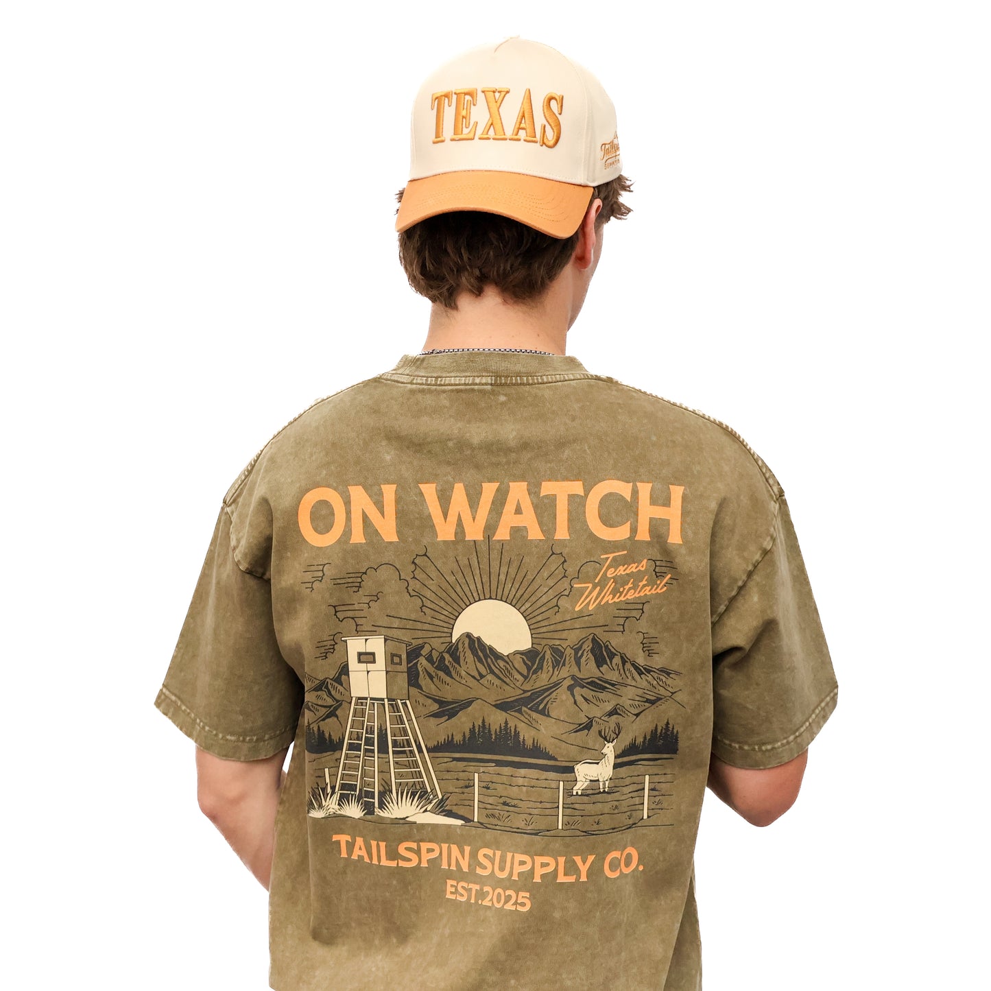On Watch Texas Whitetail T-Shirt