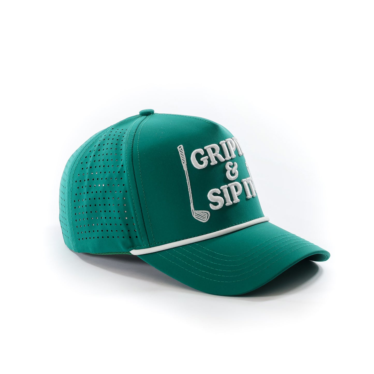 Grip It & Sip It Performance Golf Hat