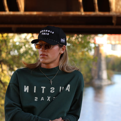 Austin Texas Reverse Crewneck Sweatshirt