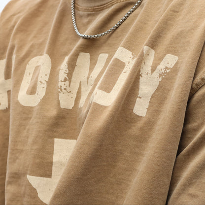 Howdy Texas Cropped T-Shirt