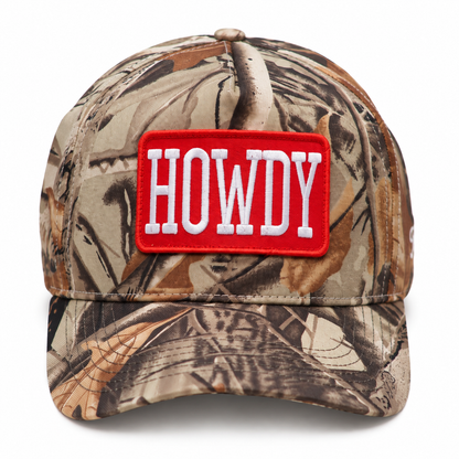 Howdy Camo Patch Hat