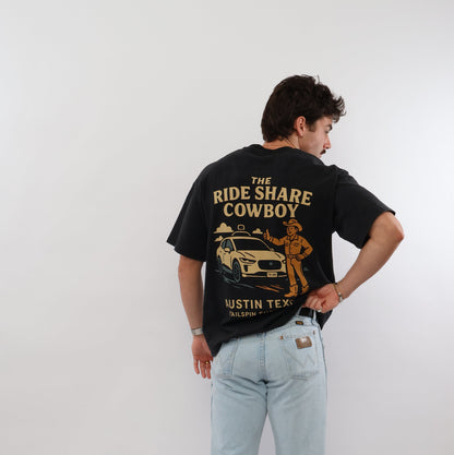 The Ride Share Cowboy T-Shirt