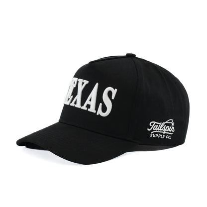 Texas Hat in Black/White