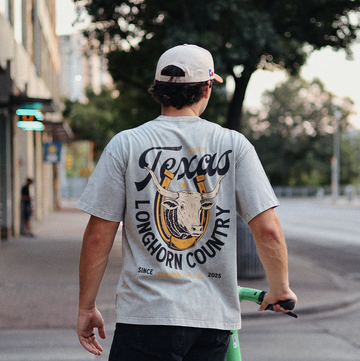 Longhorn Country Austin Texas T-Shirt