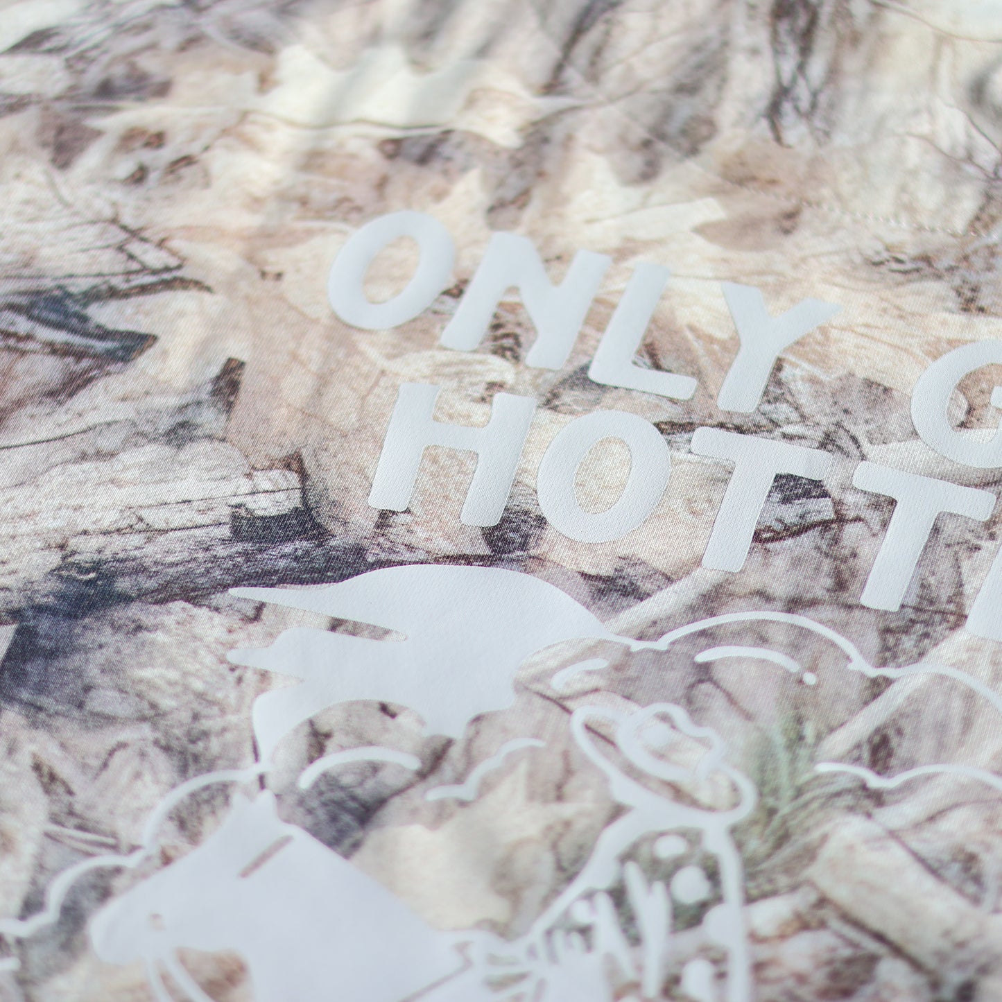 Only Gets Hotter Performance Camo T-Shirt