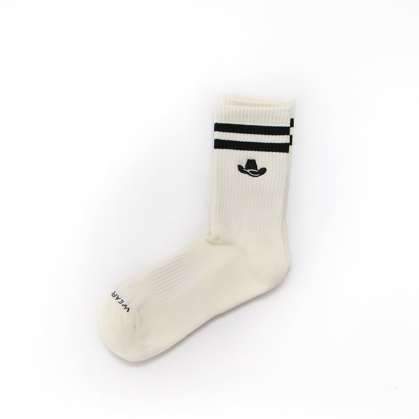 Cowboy Hat Crew Sock