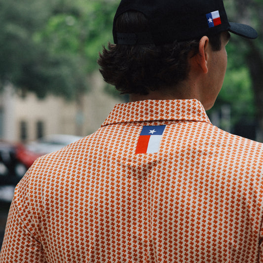 Little Texas Performance Polo (Orange)