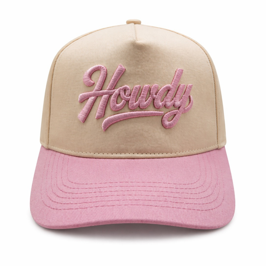 Howdy Hat in Pale Pink