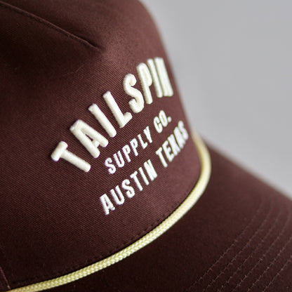 PRE-ORDER - Brown Tailspin Supply Co. Rope Hat