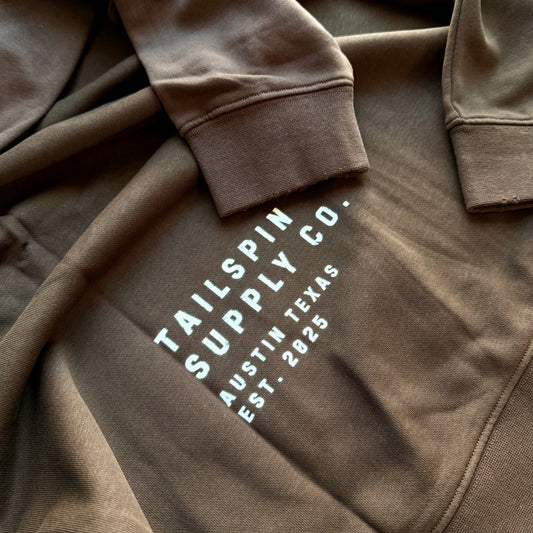 Austin Texas Reverse Crewneck Sweatshirt