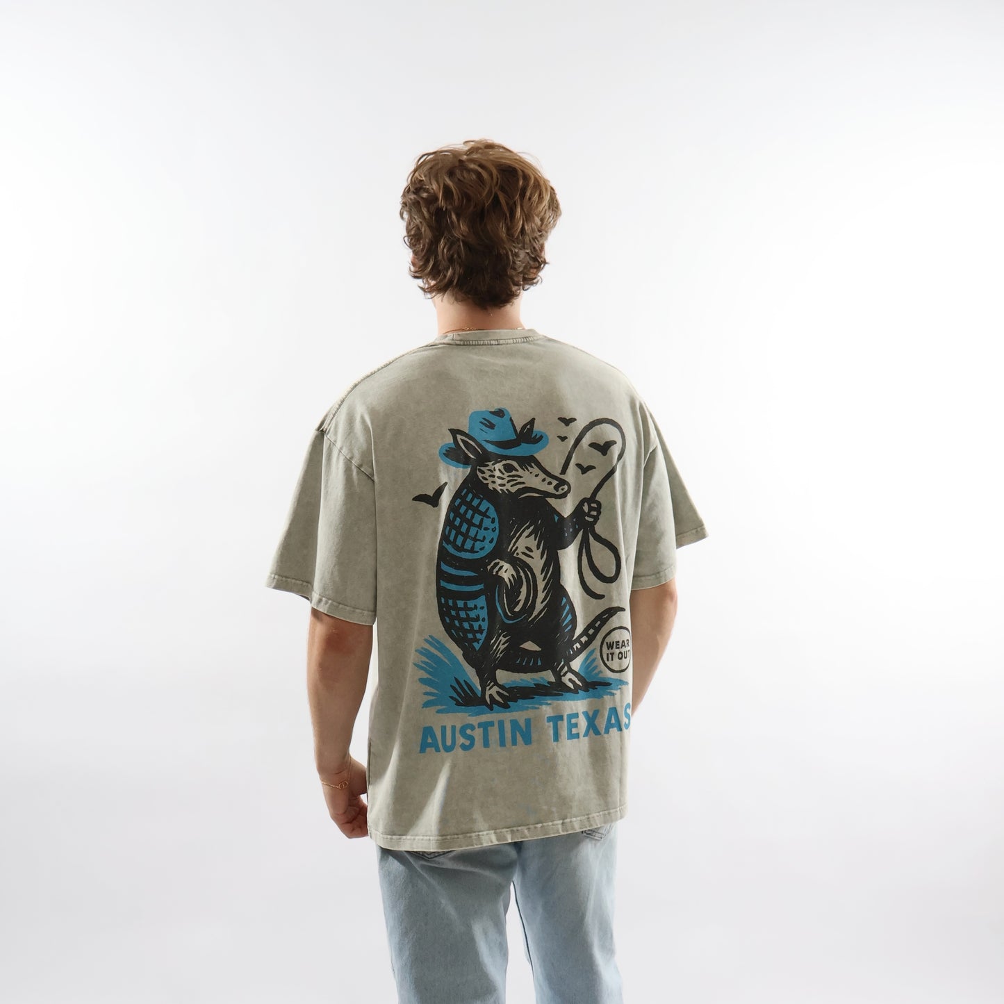 Austin Texas Armadillo Bats T-Shirt