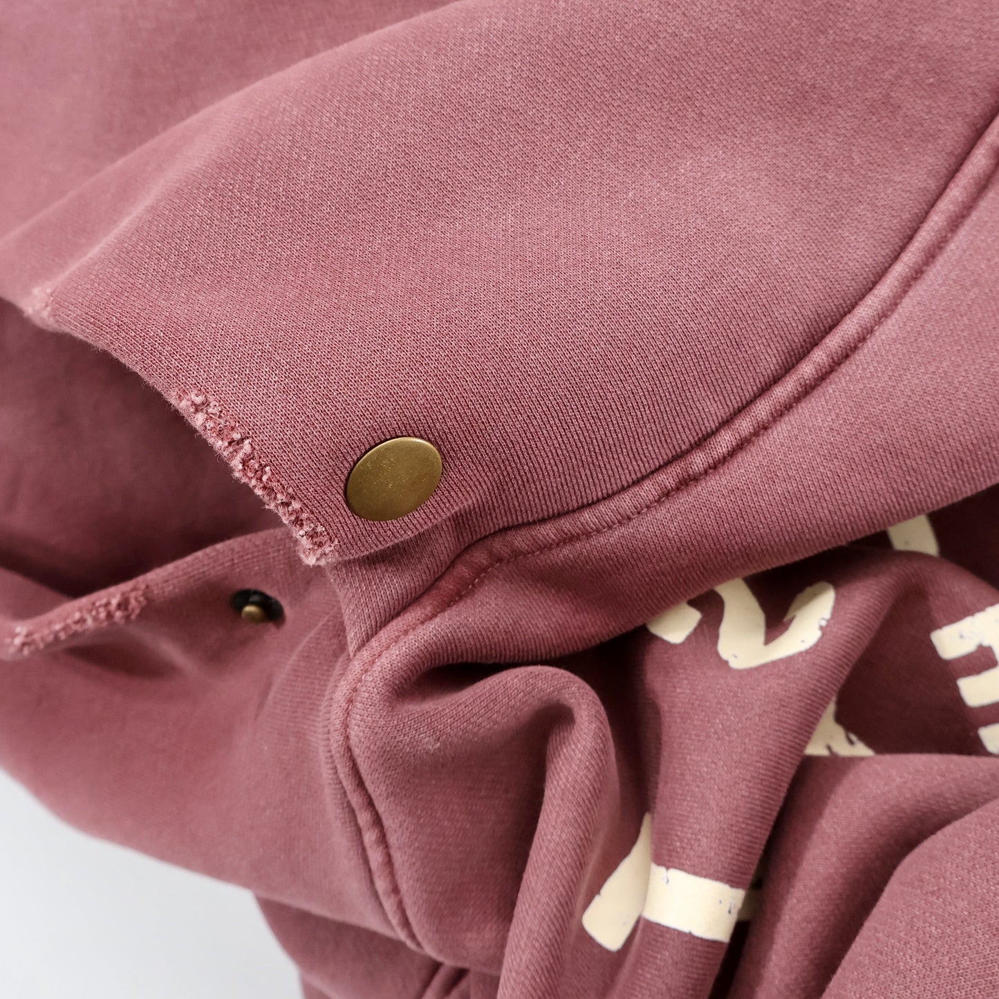 Reverse Austin Texas Frayed Washed Fleece Hoodie