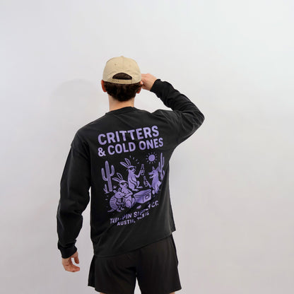 Critters And Cold Ones Long Sleeve T-Shirt