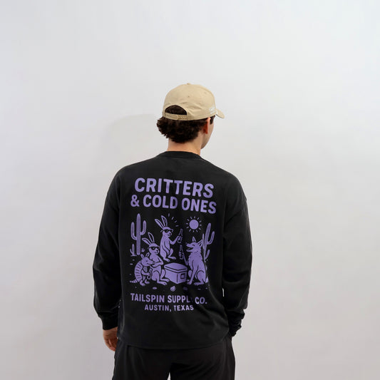 Critters And Cold Ones Long Sleeve T-Shirt