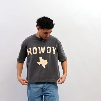 Howdy Texas Cropped T-Shirt