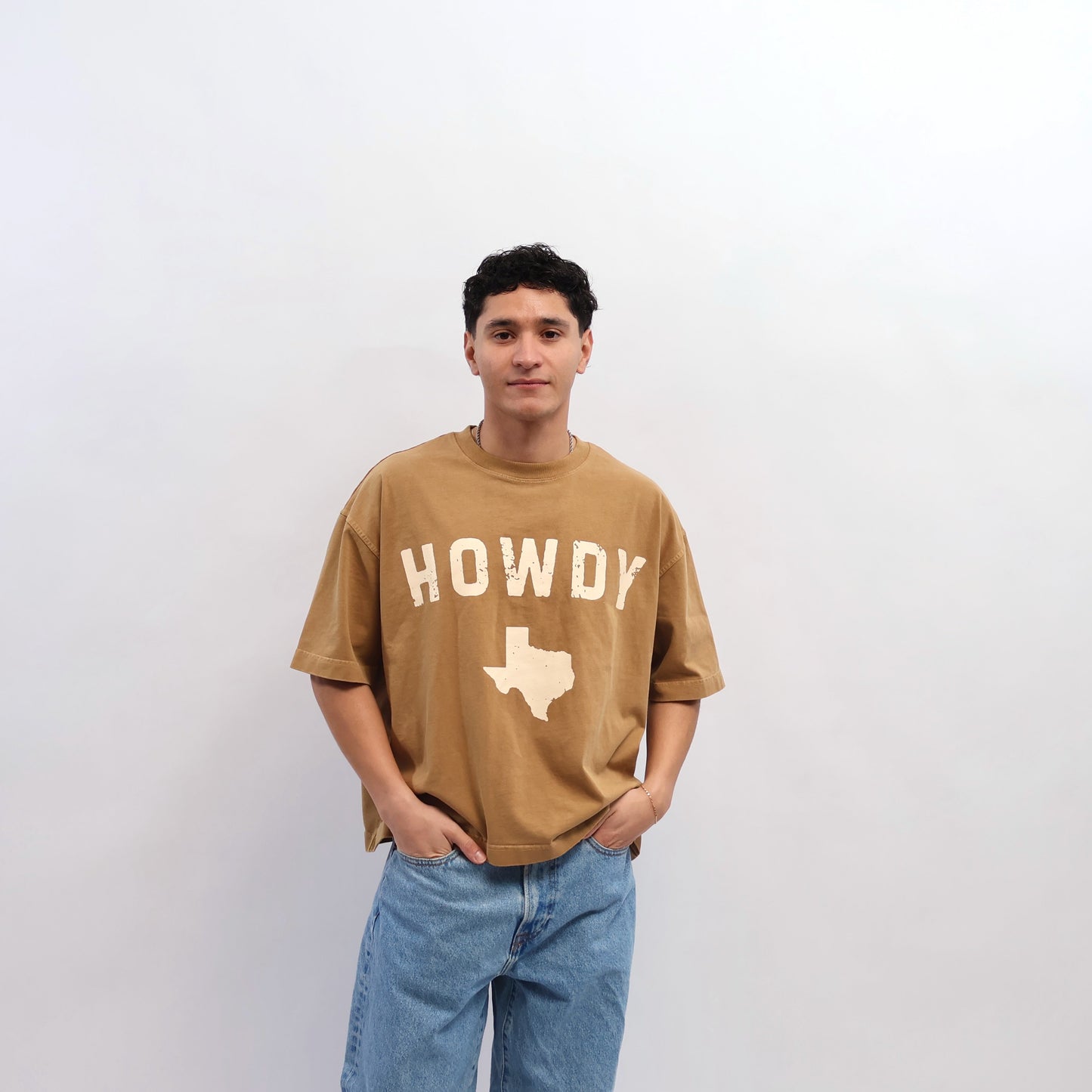 Howdy Texas Cropped T-Shirt