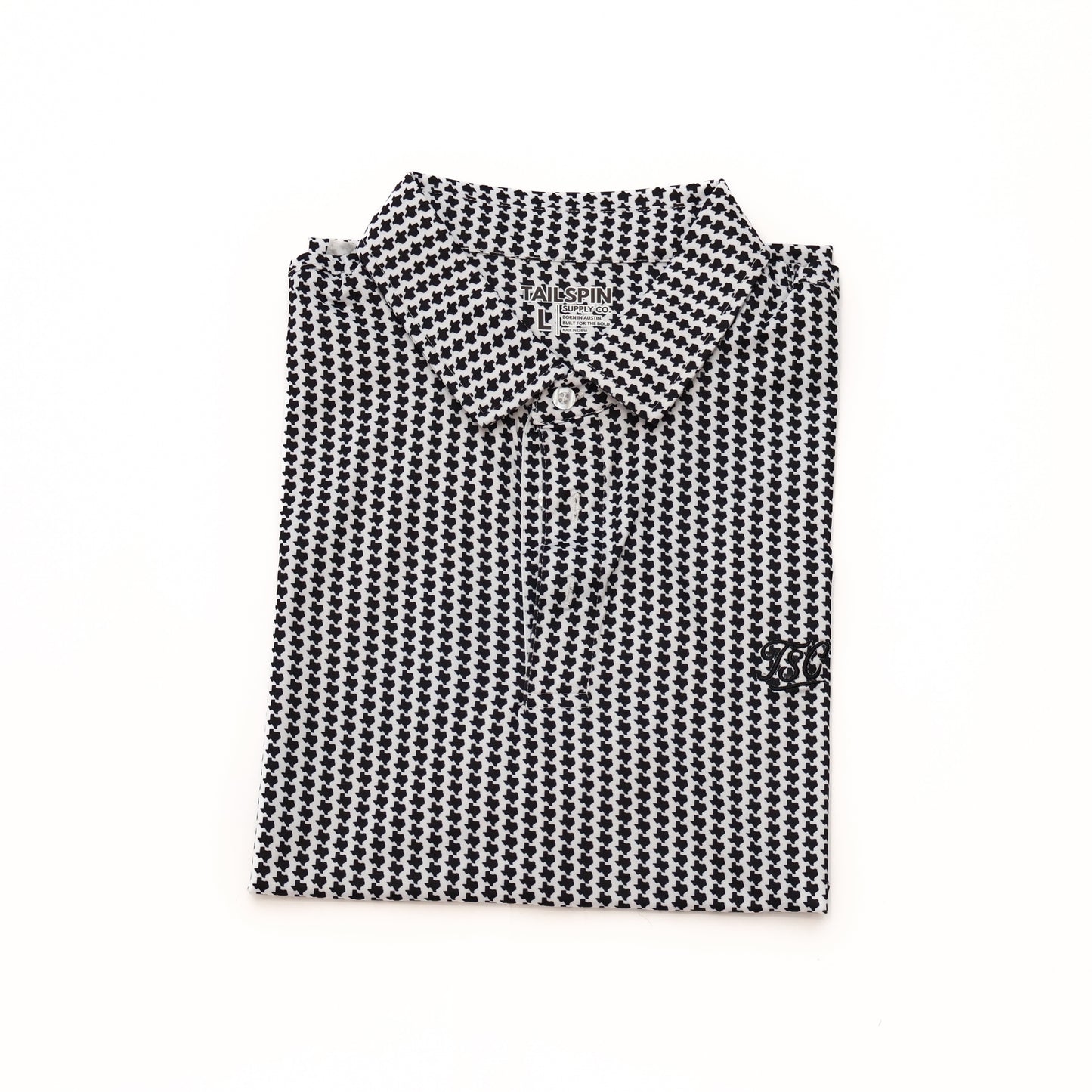 Little Texas Performance Polo (Black)