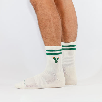 Prickly Pear Cactus Crew Socks