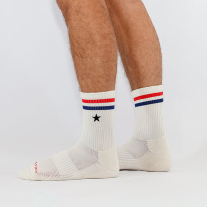 Texas Lone Star Crew Socks
