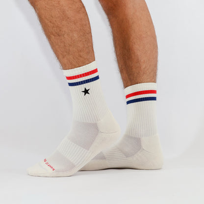 Texas Lone Star Crew Socks