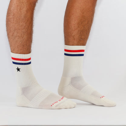 Texas Lone Star Crew Socks