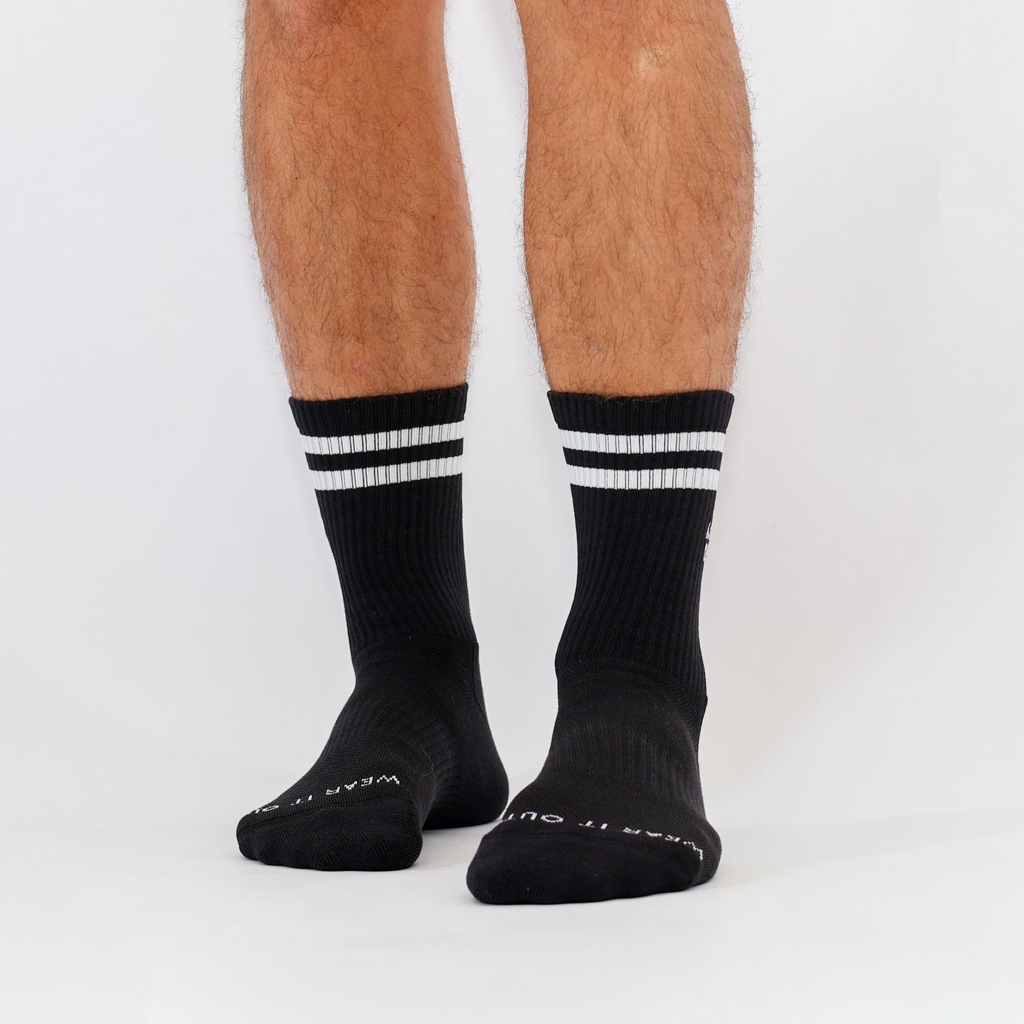 Austin Texas Crew Socks (Black)
