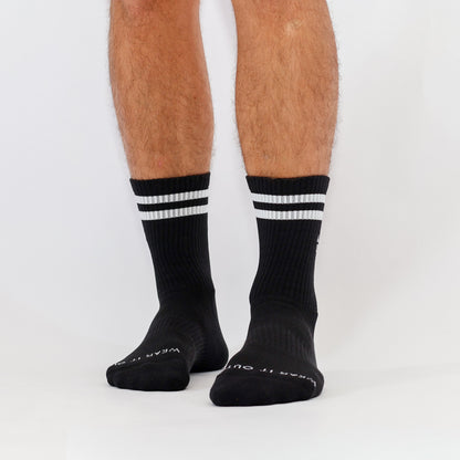 Austin Texas Crew Socks (Black)
