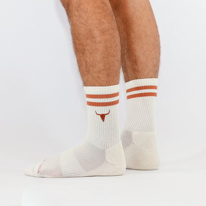 Texas Longhorn Crew Socks