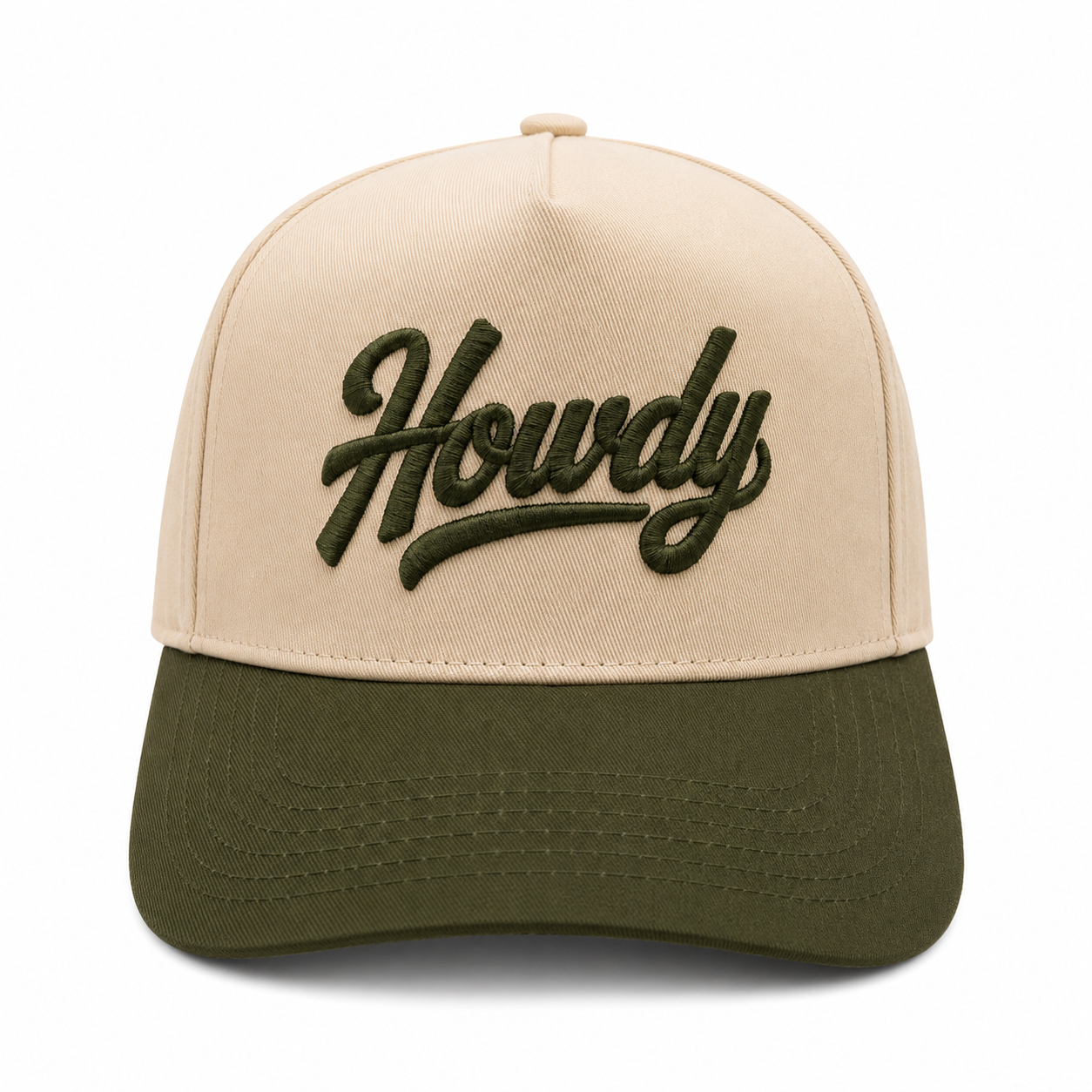 Howdy Hat in Olive Green