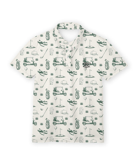 Country Clubbin' Performance Golf Polo