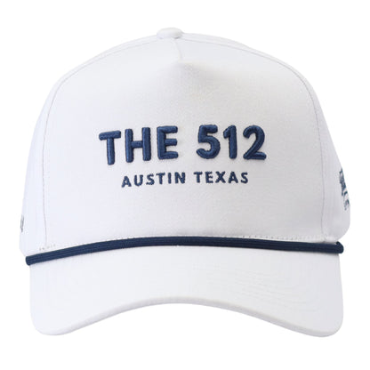 White "THE 512" Rope Hat