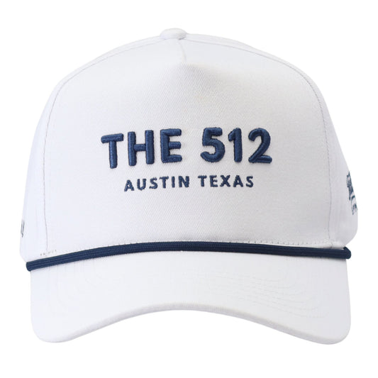 White "THE 512" Rope Hat