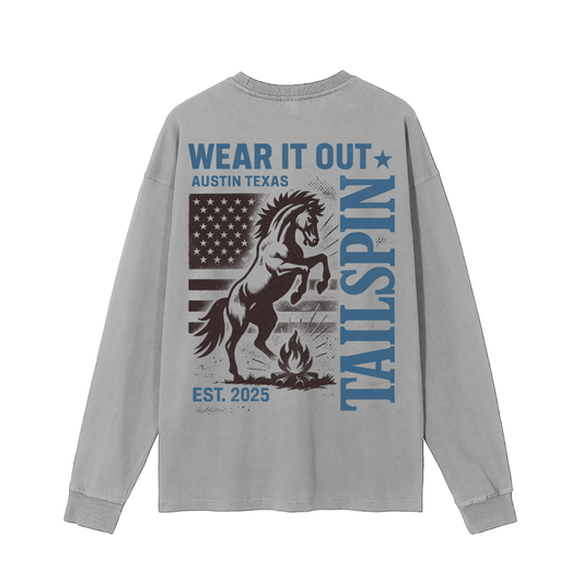 Tailspin Horse Long Sleeve T-Shirt