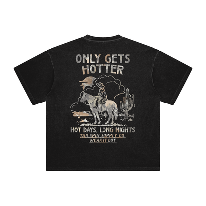 Only Gets Hotter Camo Fade T-Shirt