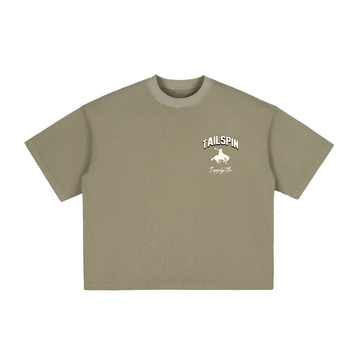 Tailspin Supply Co. Cropped T-Shirt