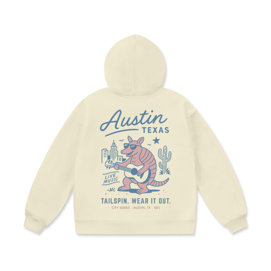 Austin Texas City Series Oversize Heavyweight Hoodie