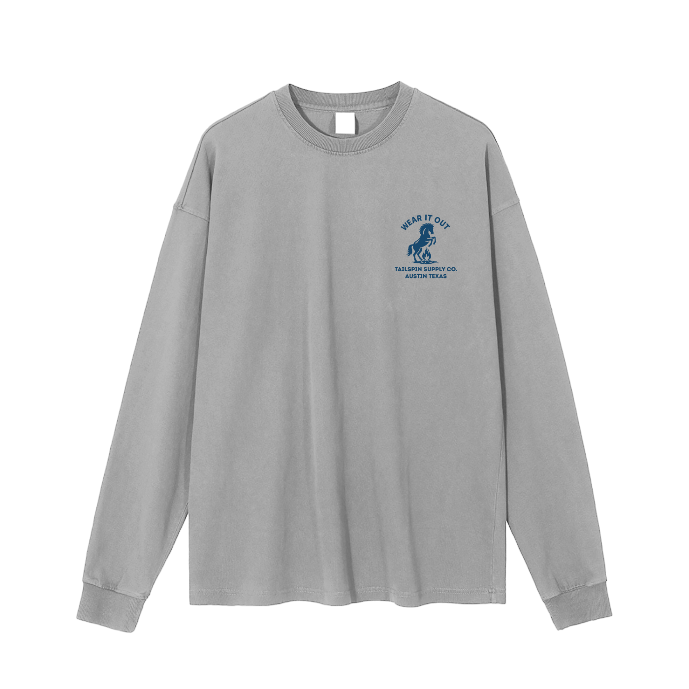 Tailspin Horse Long Sleeve T-Shirt